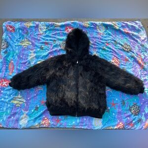 Black Ablanche 2XL Fur jacket